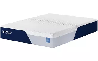 Ashley nectar classic memory foam king mattress in white