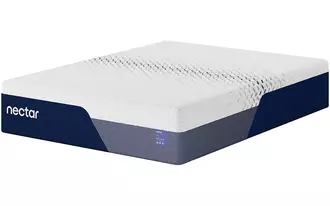 Ashley nectar luxe memory foam queen mattress in white