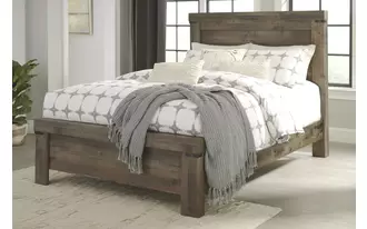 Ashley trinell king panel footboard in brown