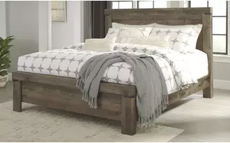 Ashley trinell king panel headboard in brown