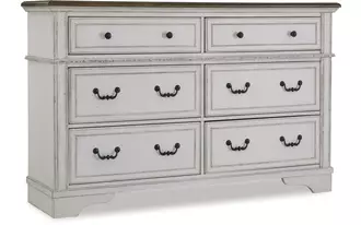 Ashley blendon dresser in rustic brown