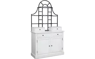 Ashley greddinton bakers rack hutch in multi