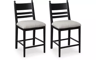 upholstered barstool (2/cn) greddinton multi