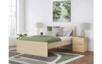 Ashley onita full platform bed panels in natural