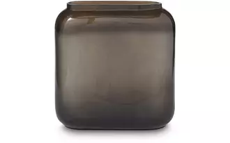 Ashley sumner vase in metallic brown finish