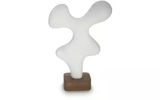 Ashley lavarsen sculpture in white/brown
