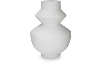 Ashley naveen vase in white