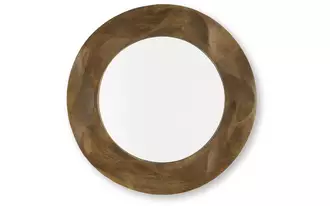 Ashley aajon accent mirror in brown