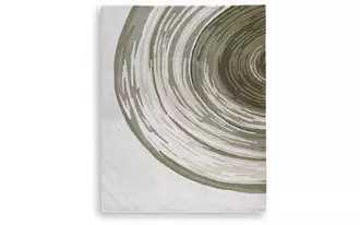 Ashley rizwana large rug in ivory/brown/gray