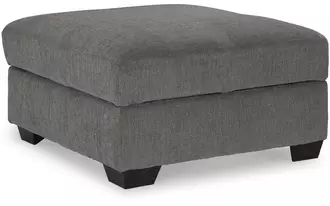 Ashley glynn-cove ottoman with storage in iron