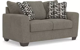 loveseat triston-peaks suede