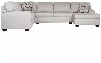 Ashley keeler raf corner chaise in linen