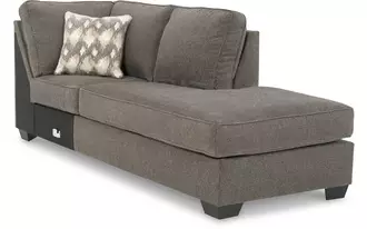 Ashley nordale raf corner chaise in gray