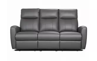 power reclining sofa grey  