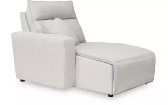 Ashley  laf press back power chaise in 