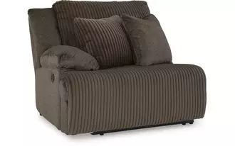 Ashley top tier laf zero wall recliner in chocolate