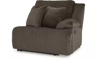 Ashley top tier raf zero wall recliner in chocolate