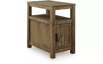 Ashley fendenmore chair side end table in brown