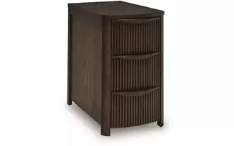 Ashley camdill chair side end table in black