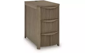 Ashley camdill chair side end table in black