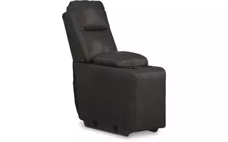 Ashley mackie pike console with storage in storm