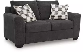 Ashley loreo loveseat in ebony