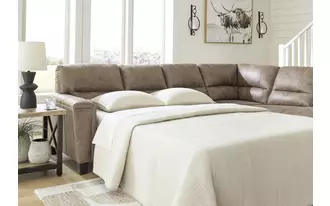 Ashley navi laf sofa sleeper in fossil