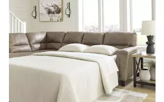 Ashley navi raf sofa sleeper in fossil