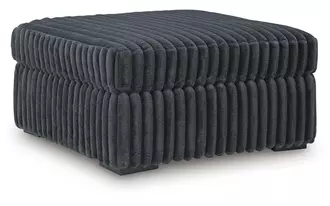 oversized accent ottoman midnight-madness gunmetal