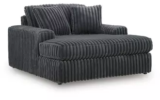 oversized chaise midnight-madness gunmetal