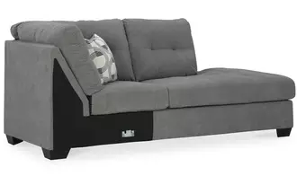 Ashley highland falls raf corner chaise in gray