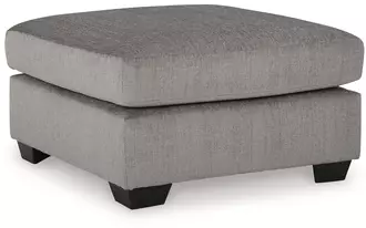 Ashley lanelly oversized accent ottoman in alloy