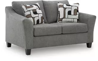 loveseat willarae greystone