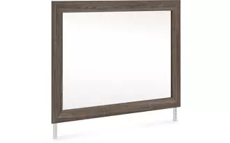 bedroom mirror kendanport white/brown