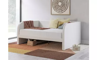 Ashley arloster full uph daybed side panels in tan