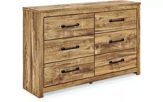 six drawer dresser maystonna brown