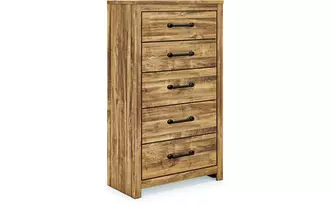 five drawer chest maystonna brown