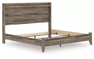 Ashley elbrim king panel headboard in brown