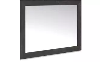 bedroom mirror hollivern dark gray