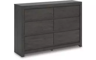 six drawer dresser fraluna charcoal