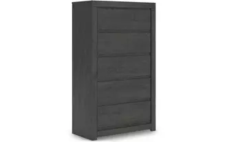 five drawer chest fraluna charcoal