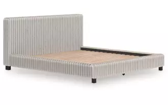 Ashley zuraleus california king uph rails in white