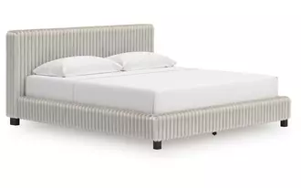 Ashley zuraleus queen/king uph rails in white