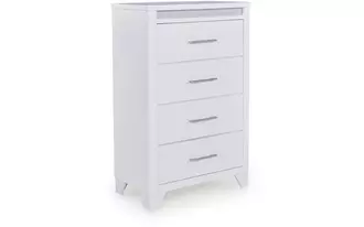 four drawer chest jarlee white