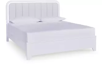 Ashley jarlee k panel ftbd/rails/roll slats in white