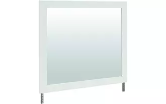 bedroom mirror savonport white/brown