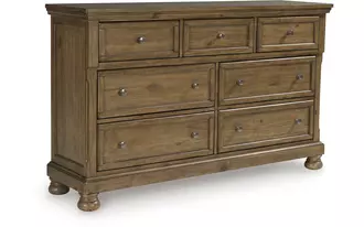 dresser feddinger medium brown
