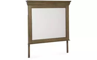 bedroom mirror karallin medium brown