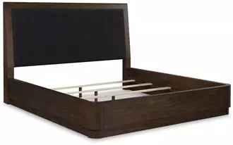 Ashley dilenno k/ck panel footboard w/slats in dark brown