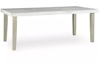 rectangular dining room table larawyn bisque